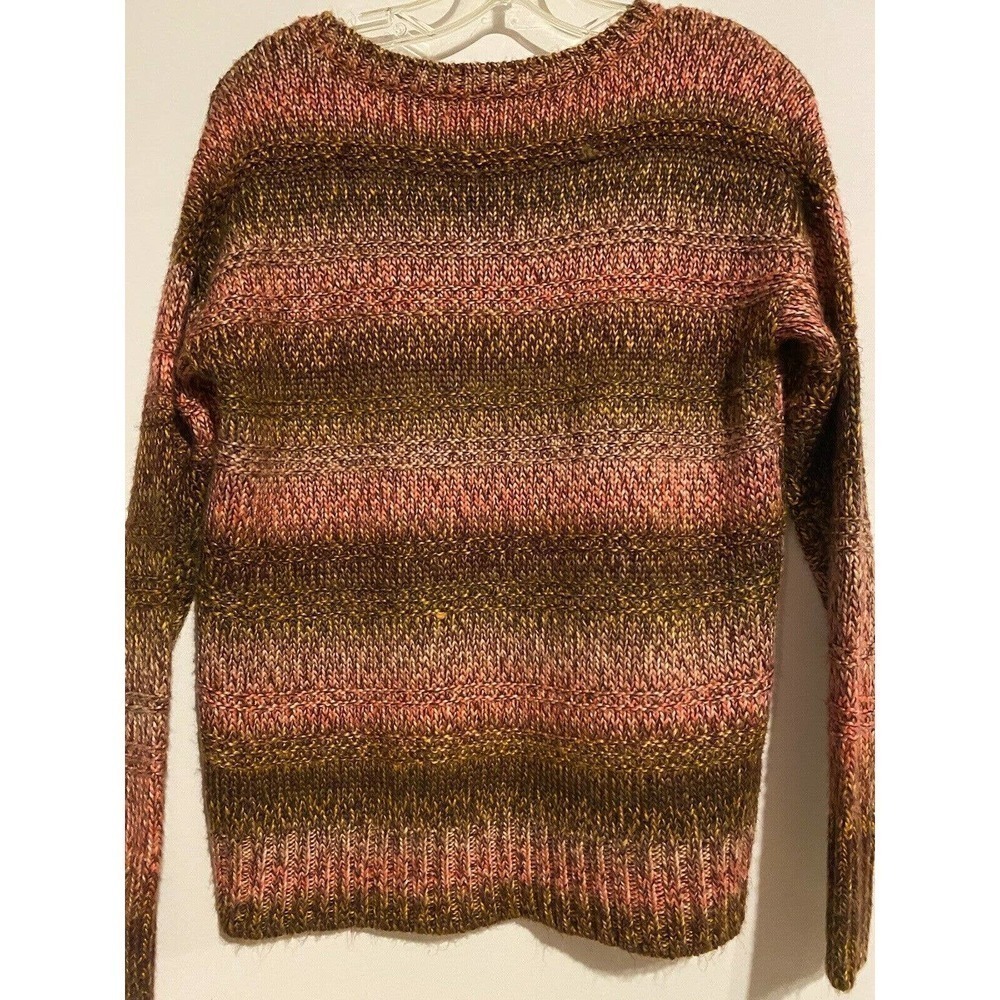 AMERICAN Eagle Outfitters Sweater Chunky Brown XS - Picture 7 of 8